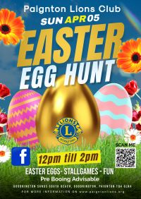 Easter Egg hunt Party Flyer 1767606543954